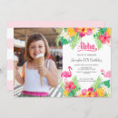 Search for pink flamingo invitations Aloha