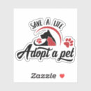 Search for adopt a pet stickers Dog