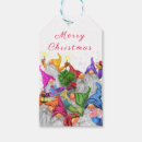 Search for funny christmas cartoons gift tags For kids
