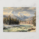 Search for snowy landscape postcards Mountains