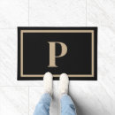 Search for monogrammed doormats Tan