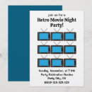 Search for television invitations Retro