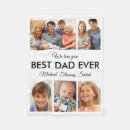 Search for fathers day photo collage blankets We love you