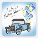 Search for antique truck stickers Baby shower