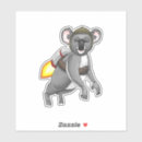 Search for funny koala stickers Bear