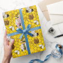Search for honey bee wrapping paper Modern