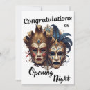 Search for opening night cards Actor