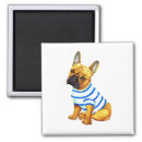 Search for french bulldog magnets white