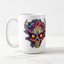 Search for demon skull mugs Creepy