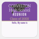 Search for purple name tags stickers Reunion