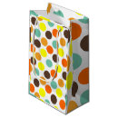 Search for blue and orange gift bags Dots