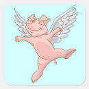 Search for pigs fly stickers Cartoon