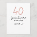 Search for 40 year anniversary cards 40 years together