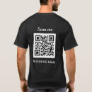 Search for qr code tshirts Black and white