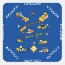 Search for construction work stickers Excavator