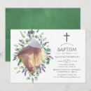 Search for lavender christening invitations Modern