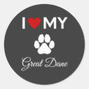 Search for great dane dog stickers Puppy