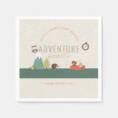 Search for adventure awaits napkins Woodland