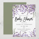 Search for lavender baby shower invitations Garden