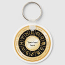 Search for horoscopes key rings Gold