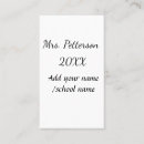 Search for university business cards Back to school