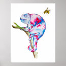 Search for funny lizard posters Chameleon