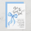 Search for ribbon bridal shower invitations Watercolor