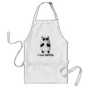 Search for love panda aprons Cute
