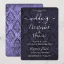 Search for purple gothic wedding invitations Rustic