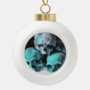 Search for human skull christmas tree decorations Halloween