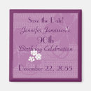 Search for 90th birthday save the dates Floral