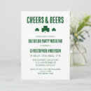Search for game day invitations Shamrock