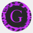 Search for purple leopard stickers Animal