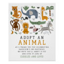 Search for adopt an animal sign posters Birthday