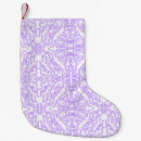 Search for lilac christmas stockings Lavender