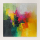 Search for bright colourful art puzzles Abstract