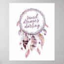 Search for boho art nursery posters Dreamcatcher