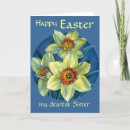 Search for happy sister easter cards Floral