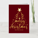 Search for dark red christmas cards Tree
