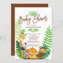 Search for modern safari baby shower invitations Cute