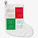 Search for santa sleigh christmas stockings Reindeer