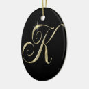 Search for monogrammed oval christmas tree decorations Initials