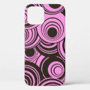Search for concentric circle iphone cases Black