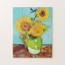 Search for sunflower puzzles Van gogh