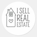 Search for real estate agent stickers Simple
