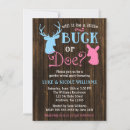 Search for deer gender reveal invitations Boy or girl