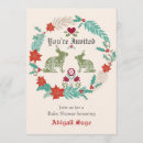 Search for folk art invitations Bunny