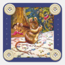 Search for vintage sewing stickers Blue