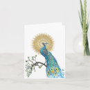 Search for peacock note cards Watercolor