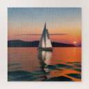 Search for sailboat puzzles Sunset